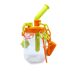Traveller1.png Archivo STL Weedhole Triple Hole Traveller Mason Jar Bong・Modelo de impresora 3D para descargar