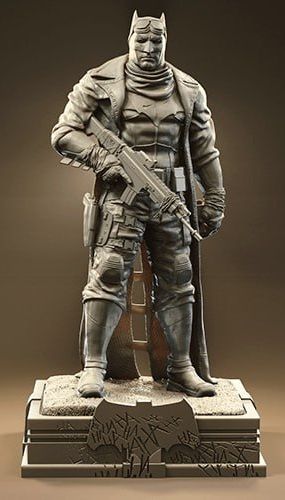 Batman Knightmare (Justice League) - 3D Printable STL