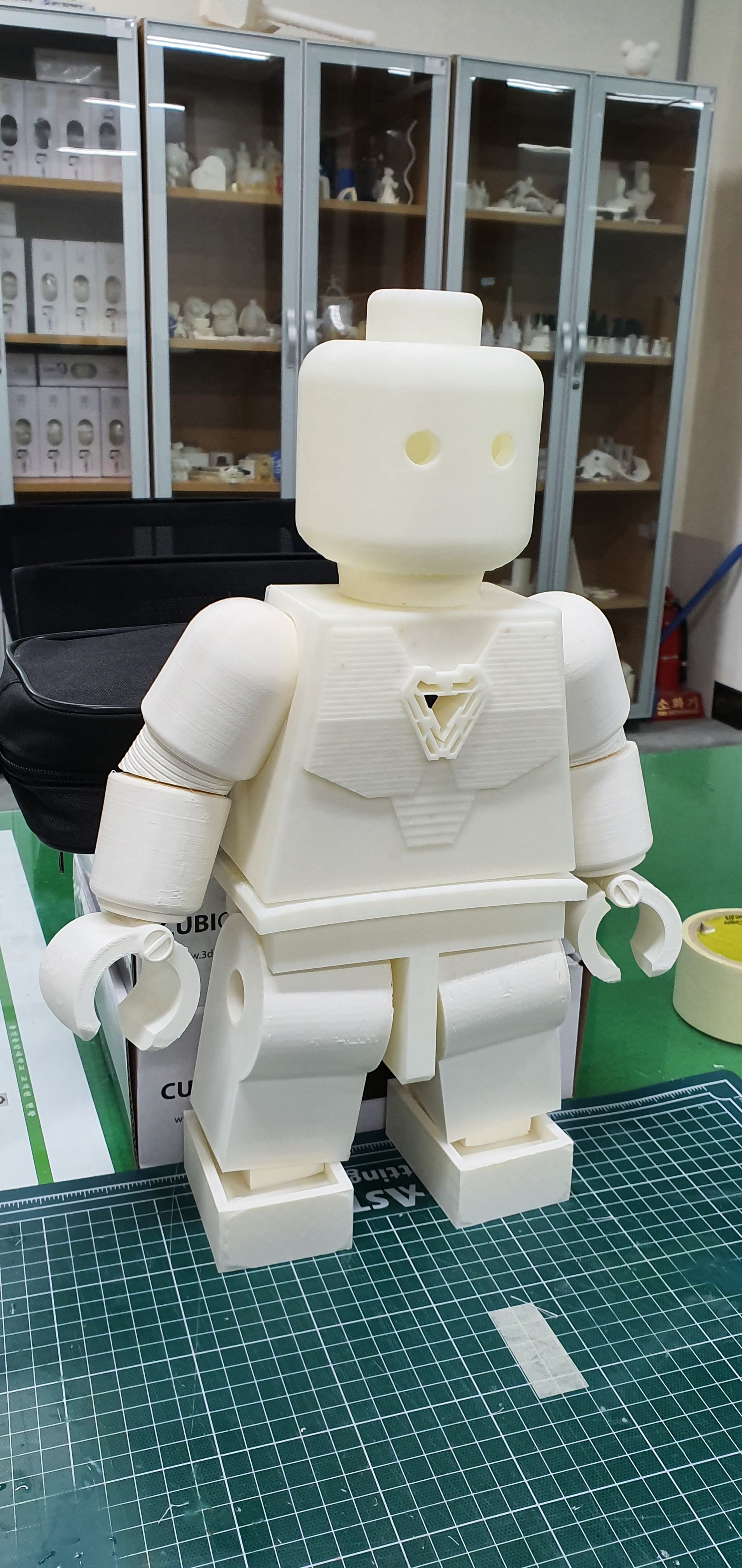 Download STL file Big iron lego man • 3D printing object ・ Cults