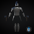 Medieval-Captain-Rex-Armor-Rear.png Bartok Medieval Captain Rex Armor - 3D Print Files