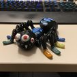 Niedliche Flexi Print-in-Place Spinne