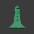 lighthouse-3.png Lighthouse Symbol Meeple Silhouette – 3D Printable Game Token