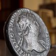 P1017033.jpg Emperor Trajan antique denarius (Ø10.5cm)