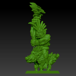 23.png OBJ-Datei Wilder Ork-Boss auf einem Wildschwein・3D-druckbares Modell zum Herunterladen