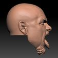 5.jpg WWF Goldberg Action Figure Custom Head