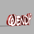 2.png First name Wendy type Disney for led