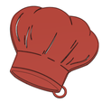 hat-chef-toque-2.png Chef's hat _ chef's hat _ key ring