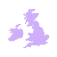 UK.stl One World - Atlas | World map | 175 individual files/countries