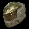 angled.png Mirage helmet with attachments 3d print file