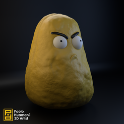 Final1.png STL file Cascara Nut- Rabias Tall Nut・Model to download and 3D print