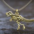 untitled.249.jpg Dinosaur TRex Skeleton Pendant