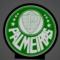 Screenshot_1.png 3D file Luminaria Lighting Time futebol Palmeiras・3D printing design to download