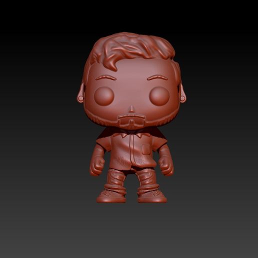 FUNKO POP BOY 3D model