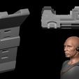 24.jpg Predator Shoulder Cannon plasma Two Size File STL – OBJ for 3D Printing