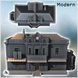 4.jpg Baroque hotel with balustrades (Hartenstein, Bavaria, Germany) - Modern WW2 WW1 World War Diaroma Wargaming RPG Mini Hobby