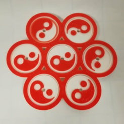 p11.PNG Free STL file Spinner, Tai Chi, Yin-Yang, 阴阳图, 太极图・3D printing design to download, LGBU