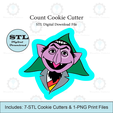 Etsy-Listing-Template-STL.png Count Cookie Cutter | STL File