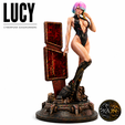 49667.png Lucy Cyberpunk Edgerunners Statue