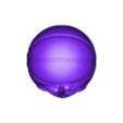 Basketball ball.obj Basketball ball with face