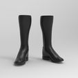 Botas.87.jpg Large leather boots - Long leather boots