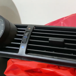 1.png Download STL file Air Vent Gauge Pod, 52mm, Fits BMW E46 Central "Arlon Special Parts" • 3D printable template, Arlon