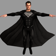 bbss0005.png Superman (Henry Cavill)  Black Suit 3d Model Download