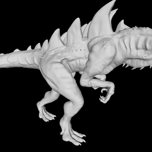 Godzilla 1998 - Zilla (No base) 3D model