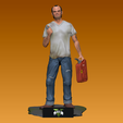 10.png trevor phillips with gas and lighter from gta v grand theft auto five game