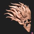15.jpg Ghost Rider mask -Agents of SHIELD - Marvel comics 3D print model