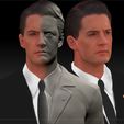 Cover.jpg Dale Cooper from Twin Peaks Kyle Maclachlan bust