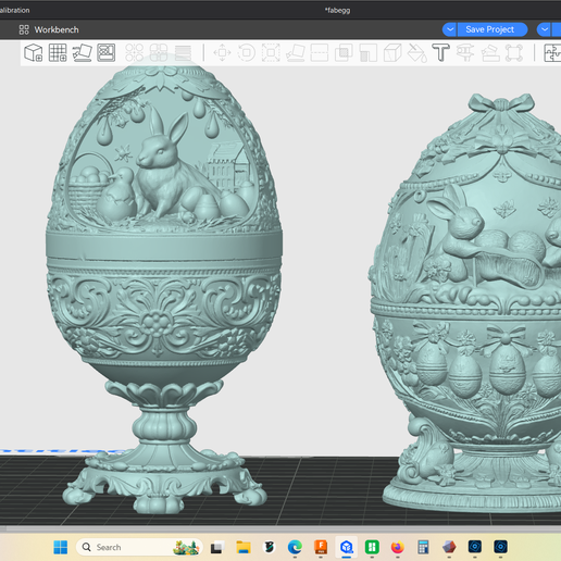 Really cool Kids Faberge style 2 piece easter eggs, Container, hid box, jewelry