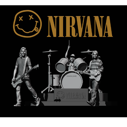 アート・デザイン・音楽 Cobain - nirvana Kurt Cobain Nirvana 03 Portrait Music Icon Style WPAP Pop