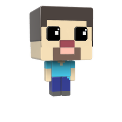 Pop-Steve-v6.png Steve pop Minecraft