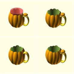 d830dfb9-62a7-4fe8-8a55-57bdced783d9.jpg Pumpkin mug, upcycling nutella glass