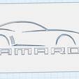 Camaro-outline.png 5th Gen Camaro decoration