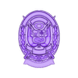 B1 Relieve SLAbsorvida.stl Peruvian Police Coat of Arms