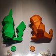 thing-5.jpg Free STL file Low Poly Pokemon Piggy Bank (Flowalistik design)・Model to download and 3D print