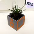 PSX_20211115_181806.jpg Ojing-eo Geim, Squid Game, small planter, pot stl file for 3d printing. Window, small, cute planter 3d print file, Indoor plant pot.