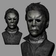 13.jpg Busto Michael Myers Halloween 3D