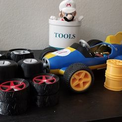 3D printed Lego Mario Kart - Standard Kart • made with Sidewinder X1 et  Sovol SV04・Cults