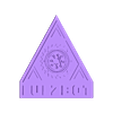 Lulzbot_logo_3_layers.stl Lulzbot Logo Layered for Single/Dual Extrusion
