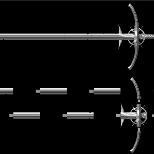 Zrzut-ekranu-4237.png ULTIMATIVE DUNKLE KREUZFAHRER RÜSTUNG & GROSSSCHWERT HERREN DER GEFALLENEN LEBEN GRÖSSE - VOLL COSPLAY FAN ART STL