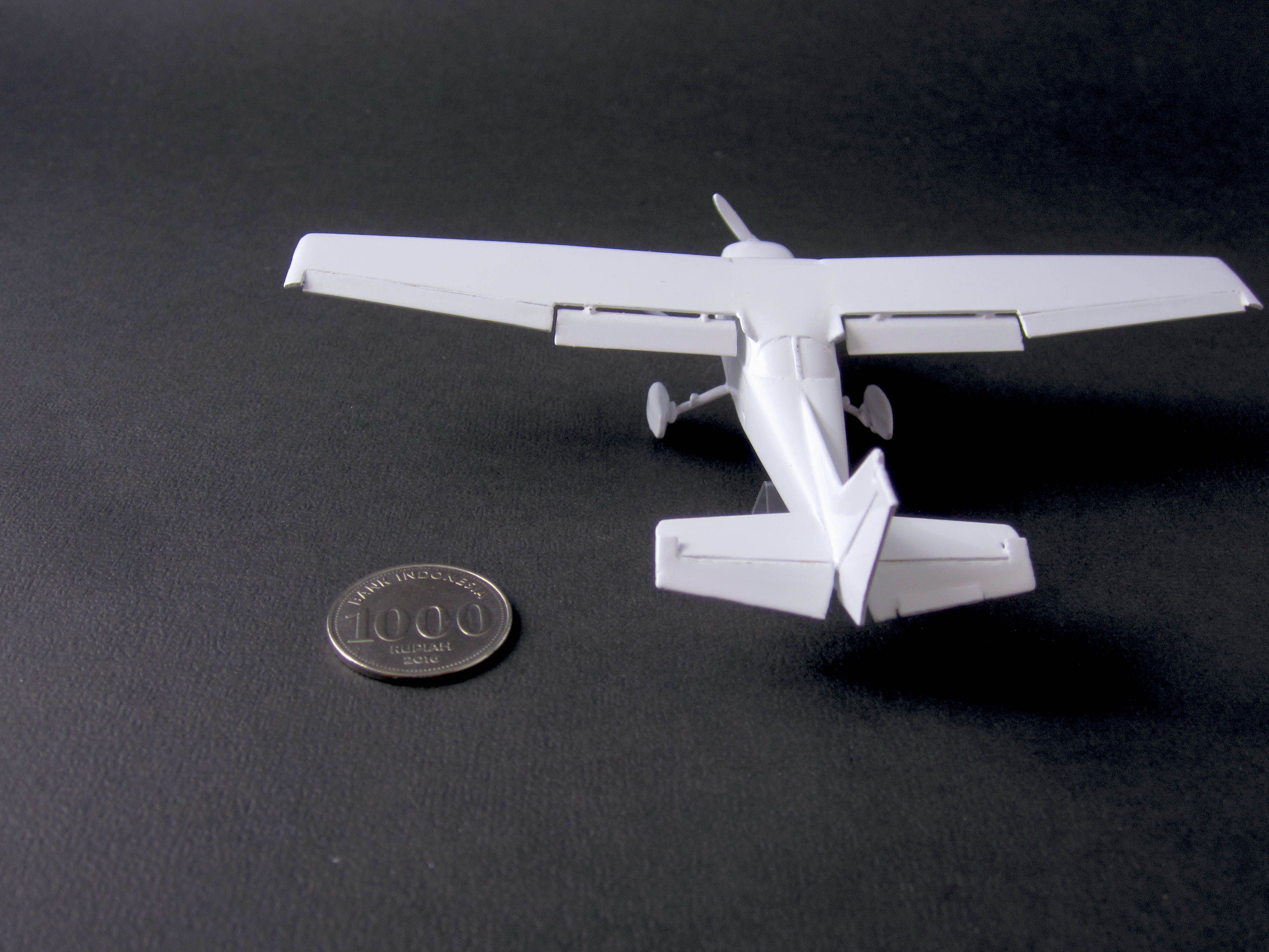 3 cessna 172 skyhawk - pla - finished 6 - IMG_2377 copy.jpg 3D-Datei Cessna 172 Skyhawk 1:72・3D-druckbare Vorlage zum herunterladen, heri__suprapto