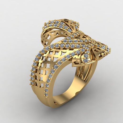 WOMEN RING - 3DM RENDER DETAIL 3D PRINT MODEL - 3D model