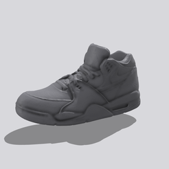 STL file Niken Air Force 1 Louis Vuitton・3D printable model to