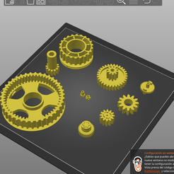 engranajes.png Fichier STL Différents engrenages・Objet pour impression 3D à télécharger