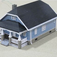 4e61f626e659eef01939200c9aa760b5_preview_featured.JPG Fichier 3D gratuit Bungalow à l'échelle HO・Objet pour imprimante 3D à télécharger