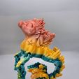 Hippocampe Cheval de mer, créature mythique articulée à imprimer sur place, Cinderwing3D