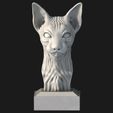 1.jpg Sphynx Cat Sculpted -  NO SUPPORTS