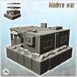 1-PREM.jpg Fortified command post with hesco gabion and air conditioning (3) - Cold Era Modern Warfare Conflict World War 3 Afghanistan Iraq Yugoslavia
